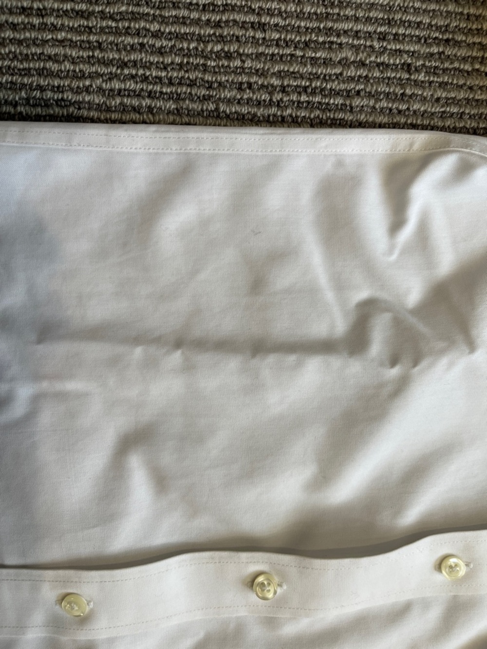 Brooks brother boys size 8 button down white shirt non iron - Picture 4 of 5
